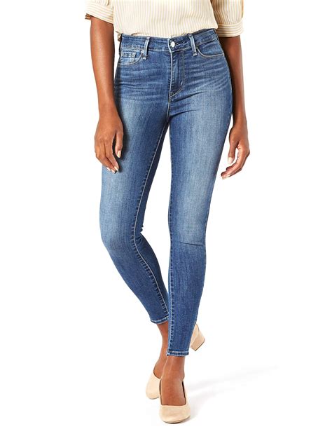 levis skinny high rise|levi strauss signature high rise skinny jeans.